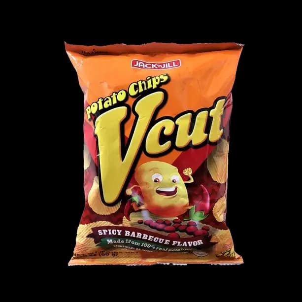 Jack N Jill V Cut Spicy Barbecue Potato Chips, 75g