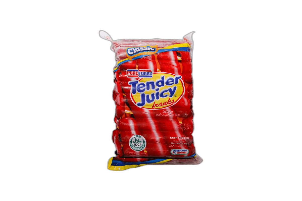 Purefoods Tender Juicy Classic Hotdog, 1kg