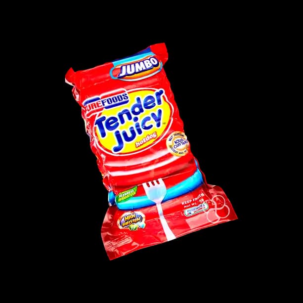 Purefoods Tender Juicy Hotdog Jumbo, 1kg