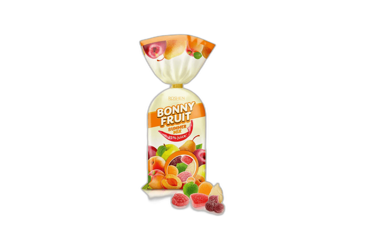 Roshen Bonny Fruit Summer Mix, 200g