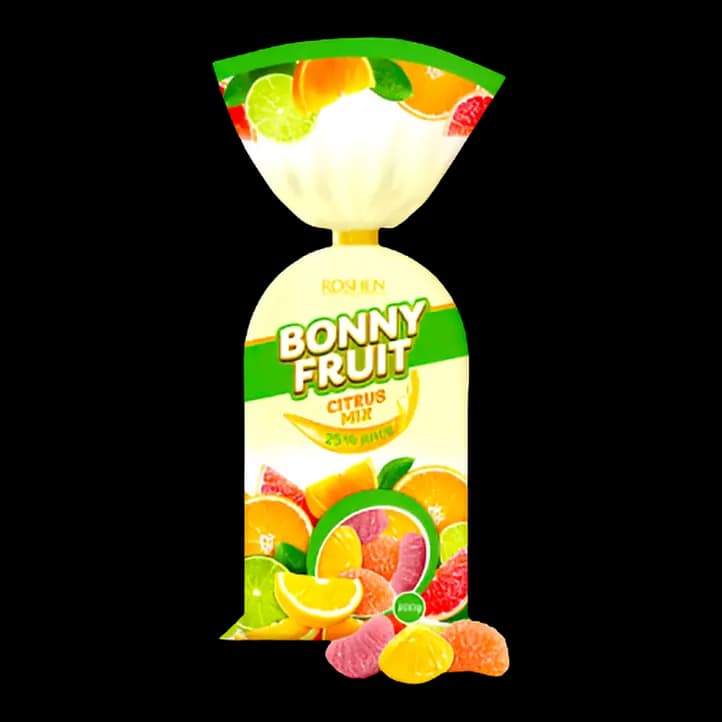 Roshen Bonny Fruit Citrus Mix, 200g