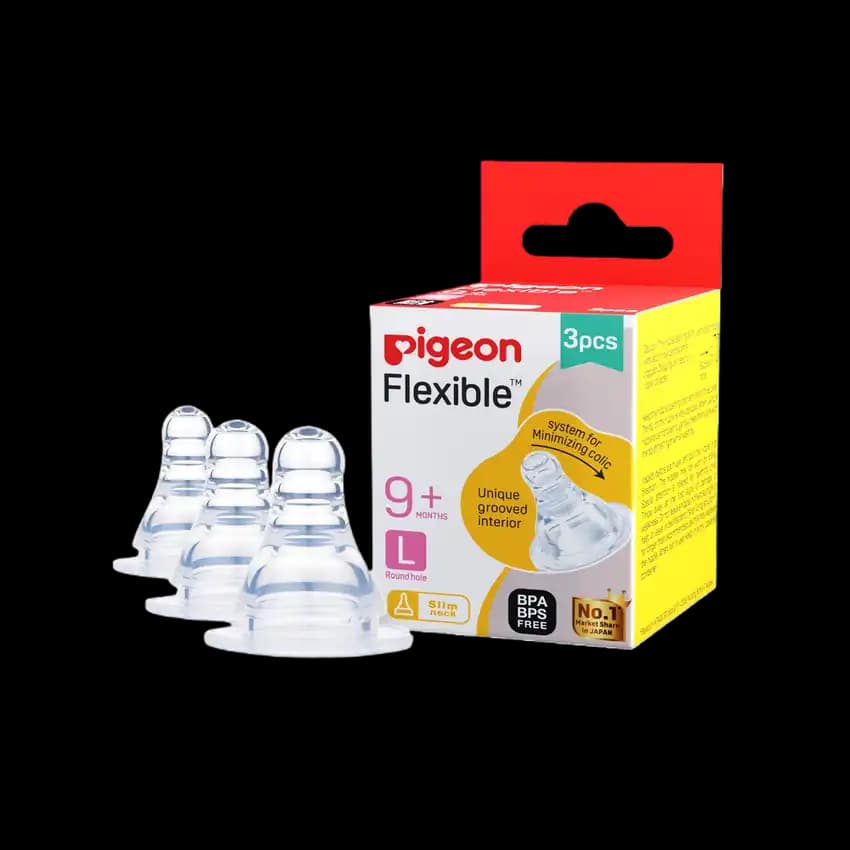 Pegion Silicon Nipple 3 pcs (L) Card