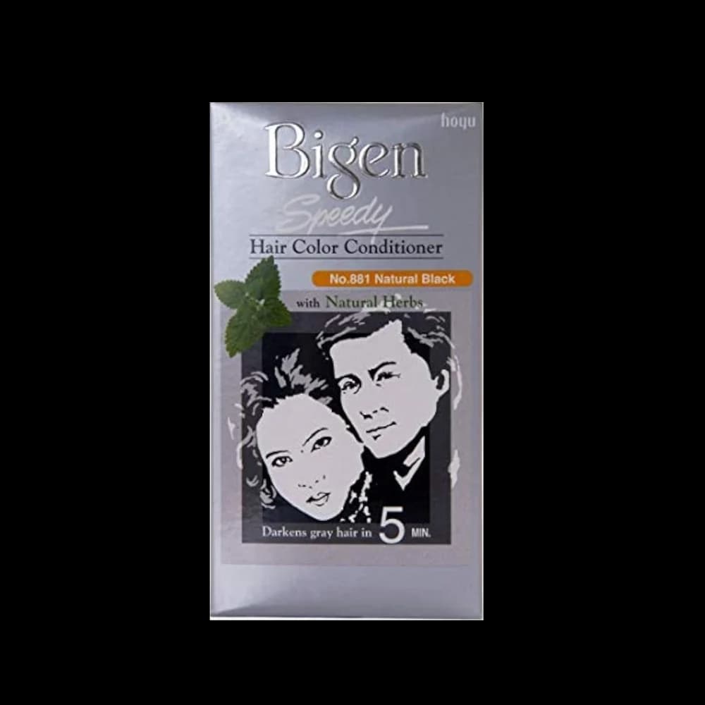 Bigen Speedy 881 Black Hair Color, 80g