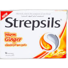 Strepsils Warm Ginger 16 Pack