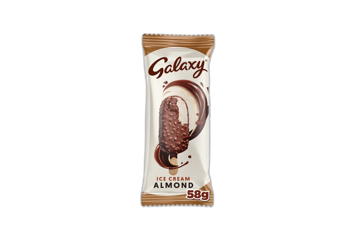 Galaxy Almond Ice Cream Stick, 58g