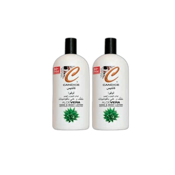 Candice Aloevera Hand & Body Lotion 2 x 750 ml