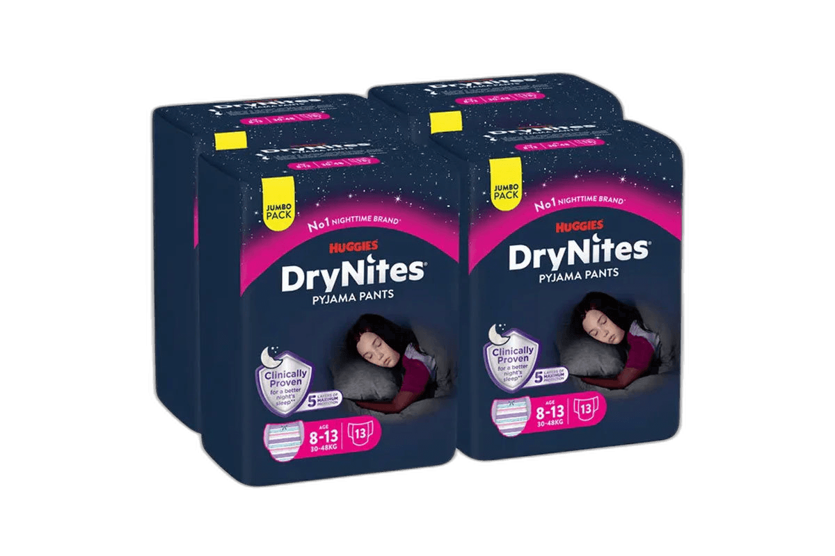 Huggies Drynites Pyjama Pants 30-48 kg - 8Y-13Y GI