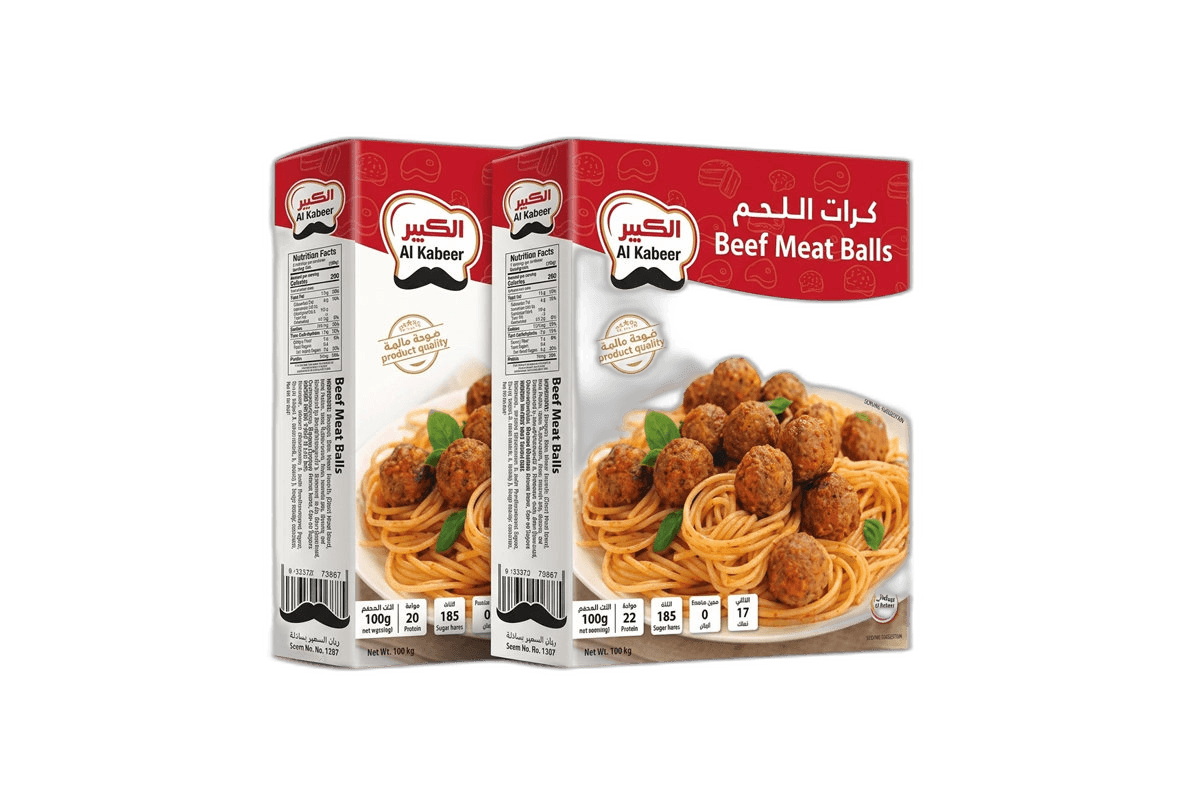 Al-Kabeer Beef Meat Balls 2 x 300 g
