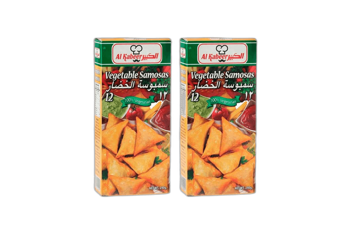 Al Kabeer Vegetable Samosa 2 x 240 g