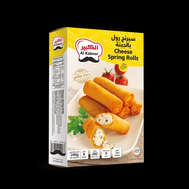 Al Kabeer Cheese Spring Rolls 240g