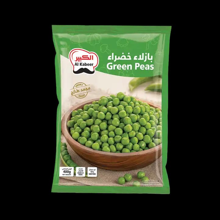 Al Kabeer Green Peas, 400g