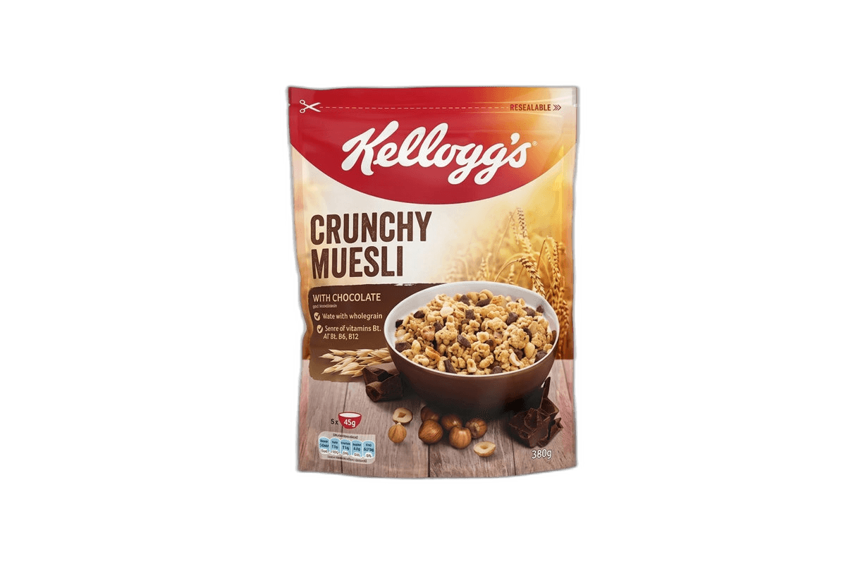 Kelloggs Crunchy Muesli with Fruit 380 g