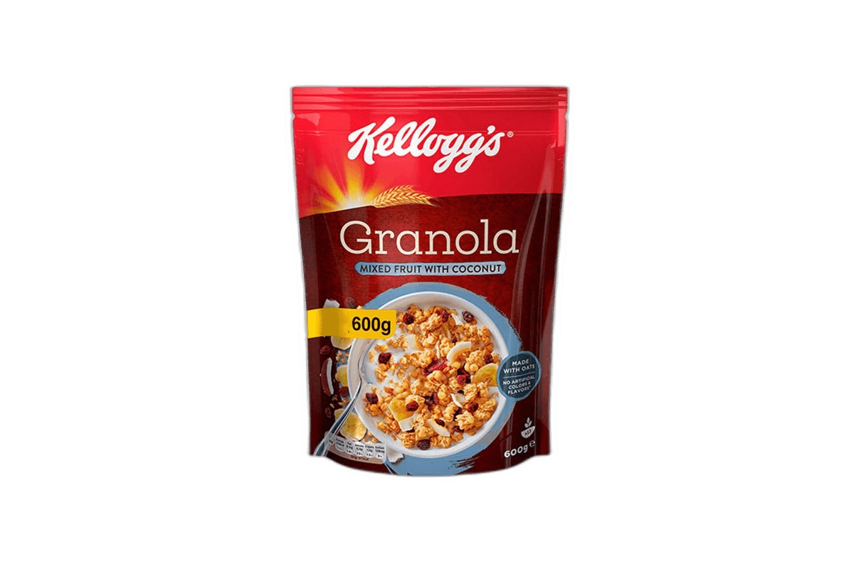 Kelloggs Granola Fruit 600 g