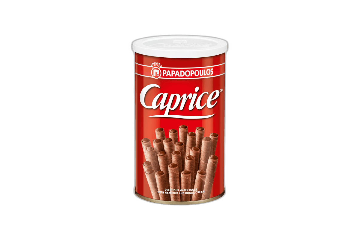 Caprice Hazelnut Wafer Rolls 115 g
