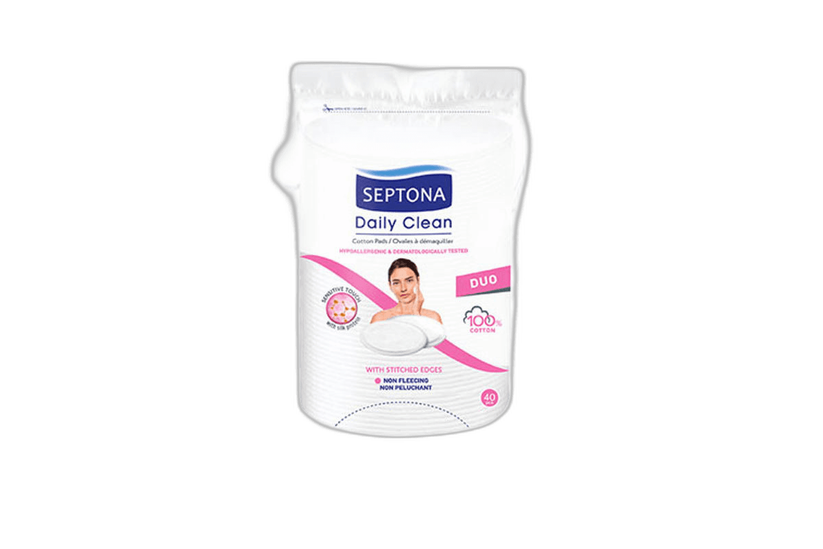 Cotton Pads Oval Duo 40s