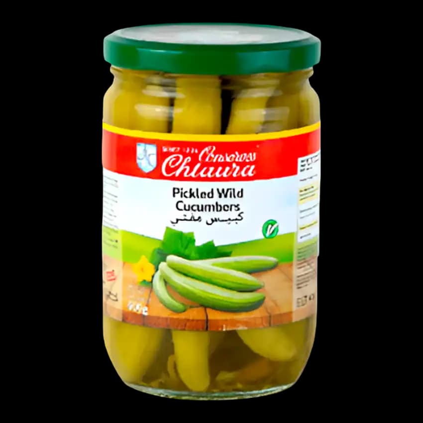 Chtaura Wild Cucumber Pickles, 600g