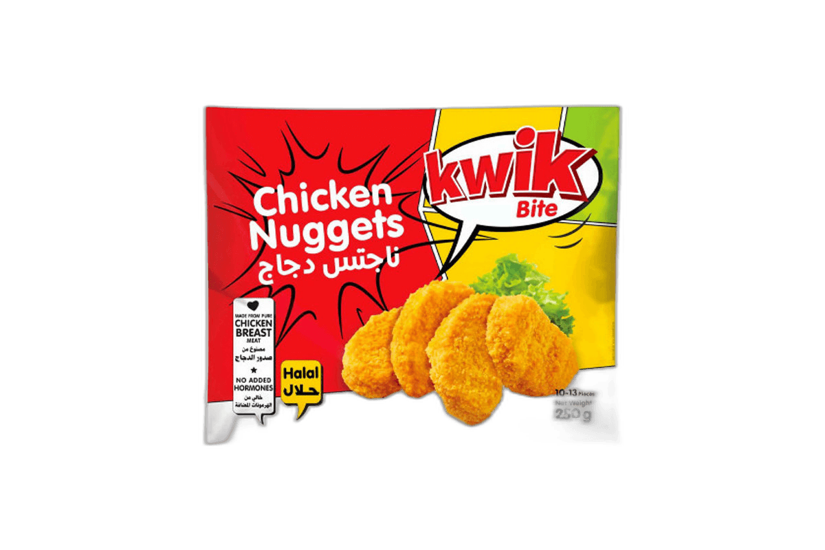 Kwik Bite Chicken Nuggets 250 g