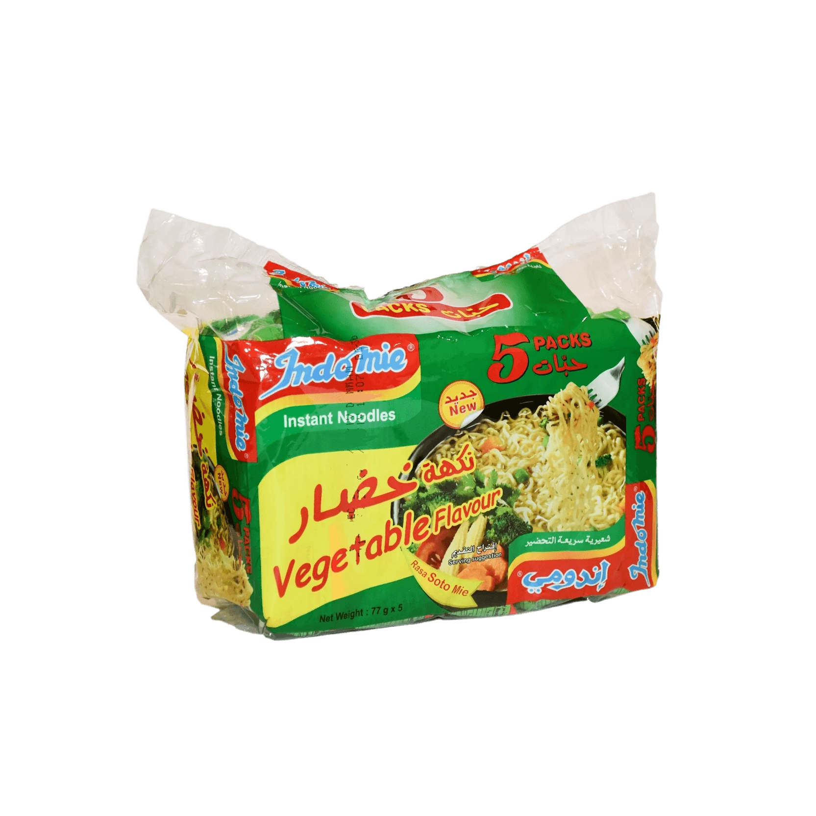 Indomie Vegitable (Sotomie) Noodles, 77g Newx5
