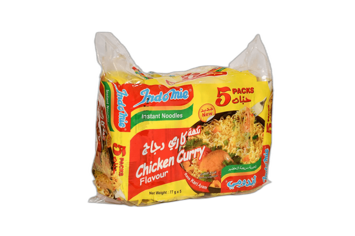Indomie Chicken Curry Noodles 77 g Newx5