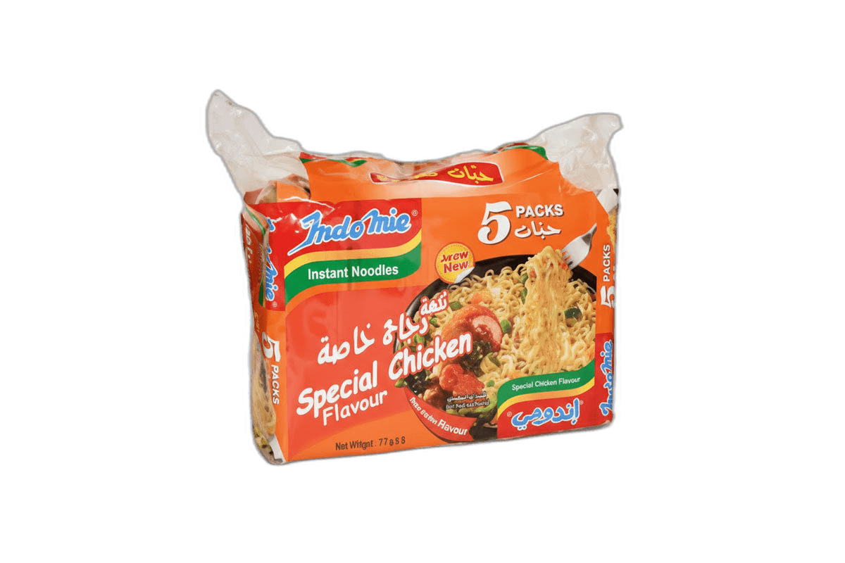 Indomie Chicken Noodles, 77g Newx5