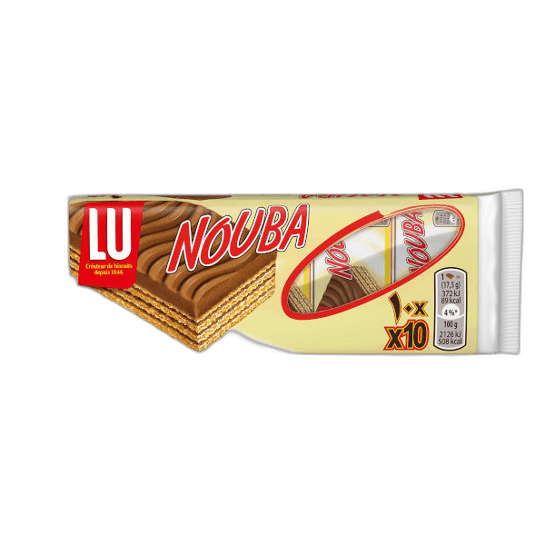 LU Nouba Chocolate Wafer 10 x 17.5 g
