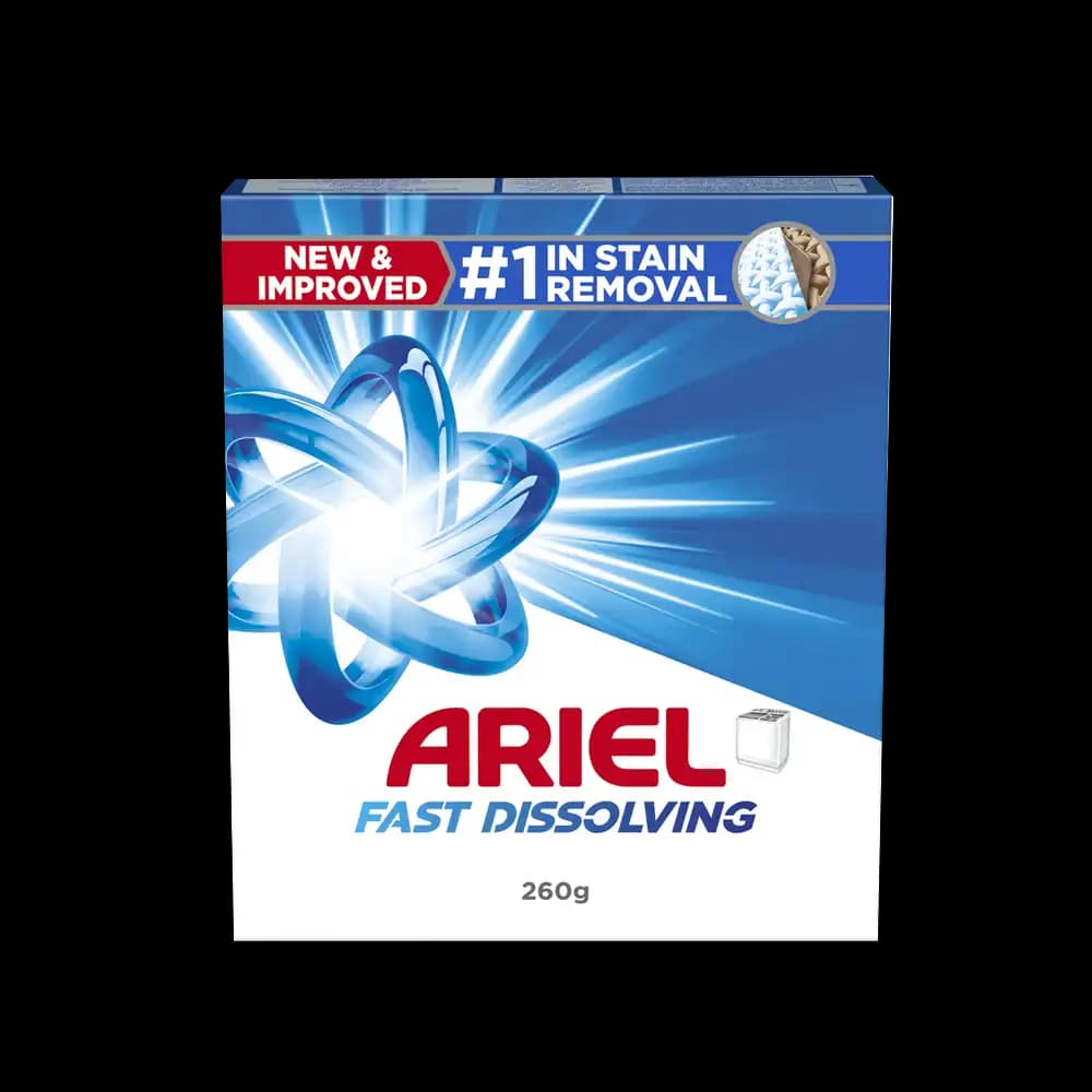 Ariel Blue Detergent Powder, 260g
