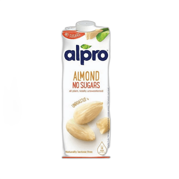Alpro Drink Unroasted Almond Unsweetened 1 L