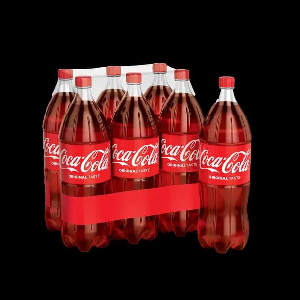 Coca Cola Rglr Pet 6 Pack X, 2.25L