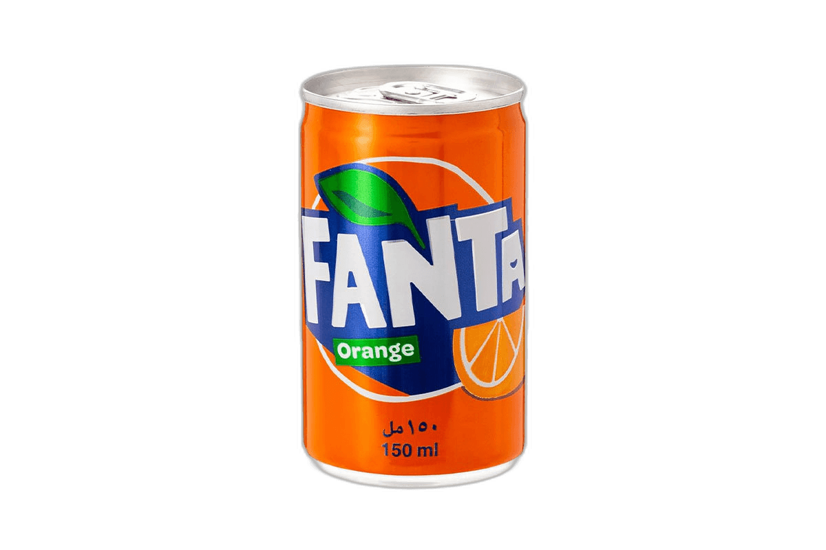Fanta Orange Regular Can, 150ml