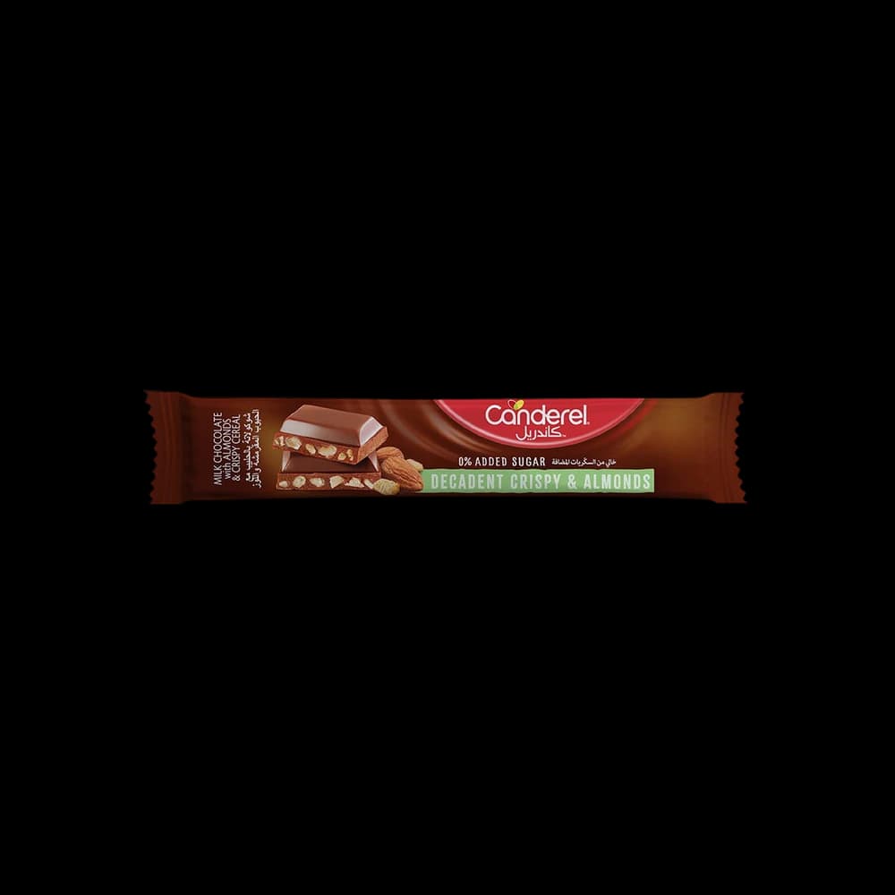 Canderel Chocolate Crispy Almonds, 27g