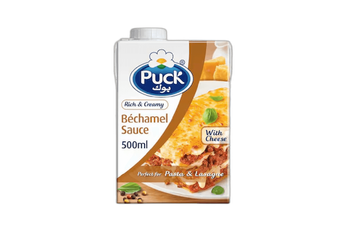 Puck Bechamel Sauce with Cheese 500 ml