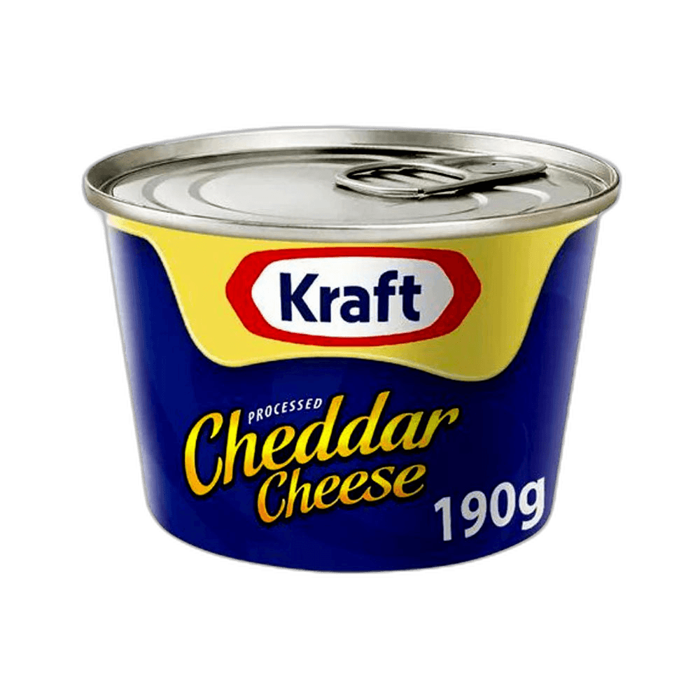 Kraft Cheddar Cheese Can Low Fat 190 g