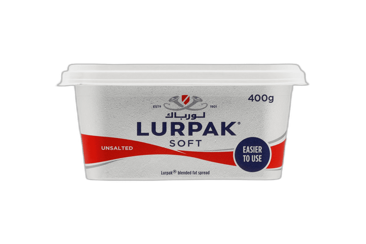 Lurpak Soft Unsalted Tub, 400g