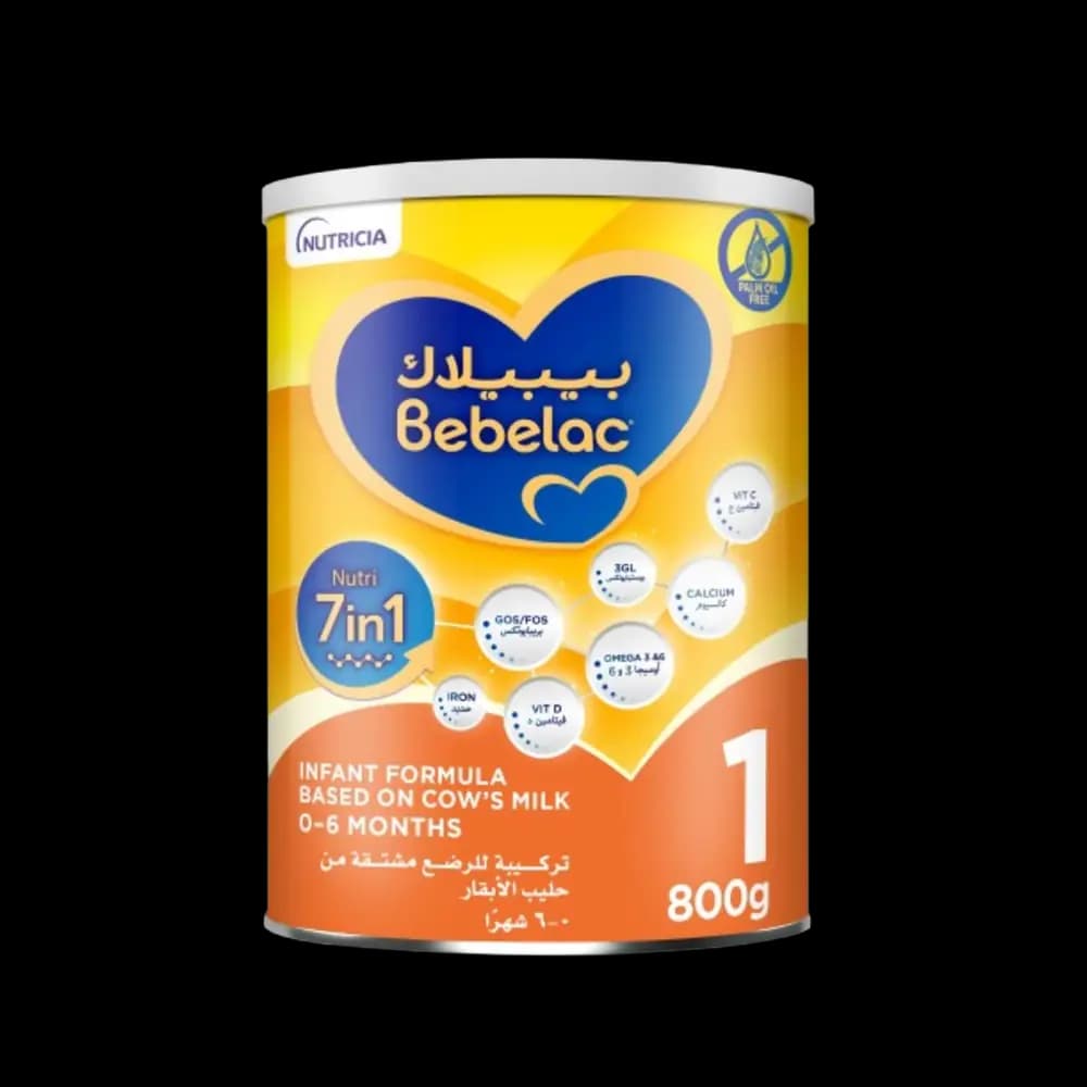 Bebelac Nutri 1 Infant Formula 7in1 0-6M, 400g