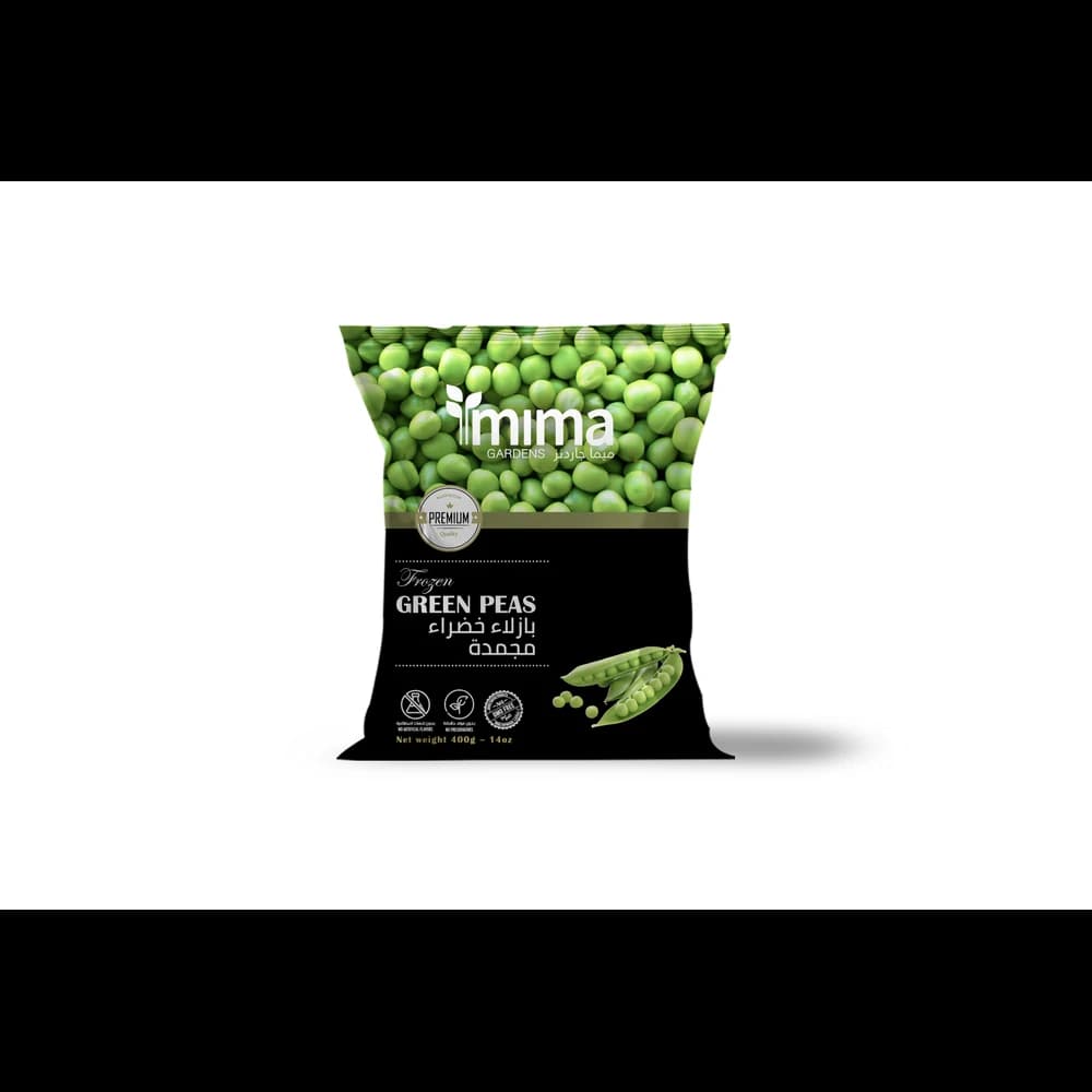 Mima Gardens Frozen Green Peas, 400g