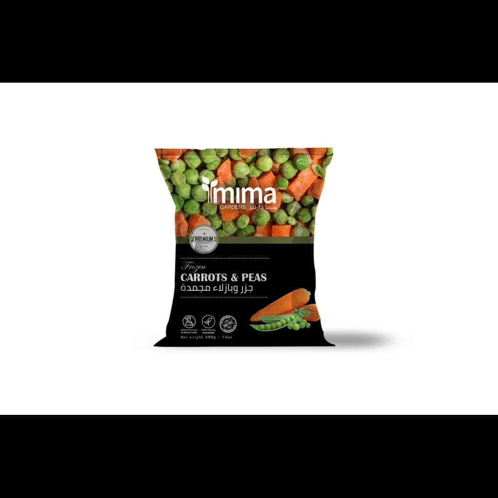Mima Gardens Frozen Peas & Carrots, 400g