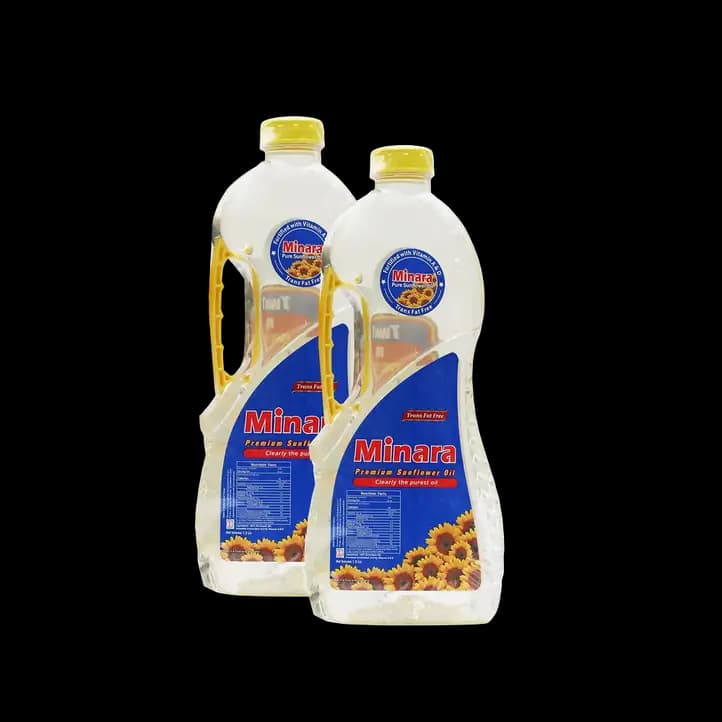 Minara Pure Sunflower Oil 2 x, 1.5L