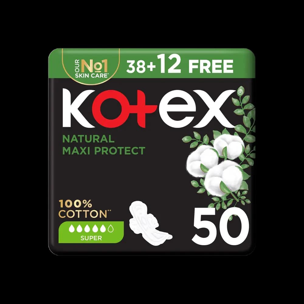 Kotex Maxi Naturl 50s