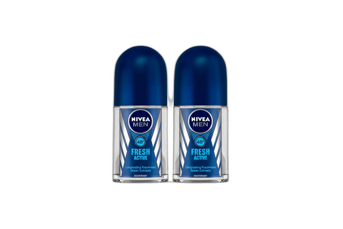 Nivea Deodorant Roll (Male) 2 x 50 ml