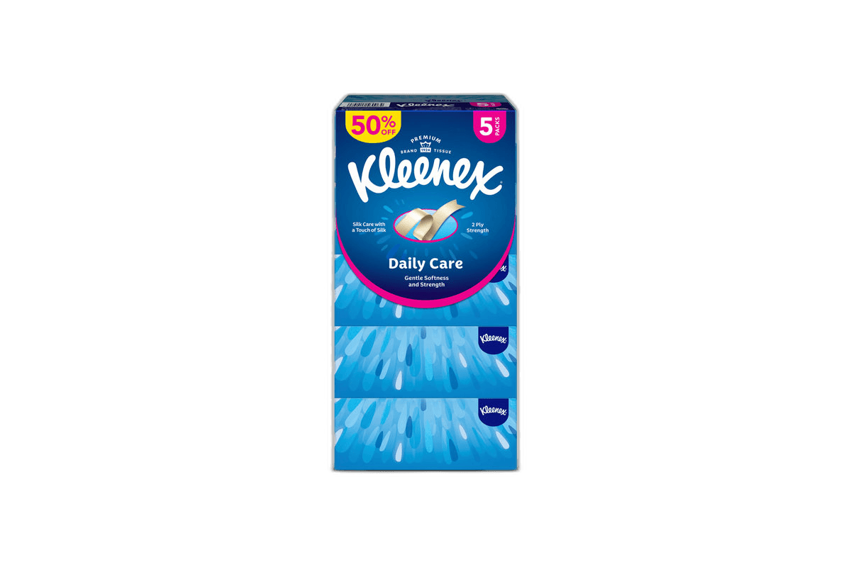 Kleenex Daily Care 5 x 170 Pack