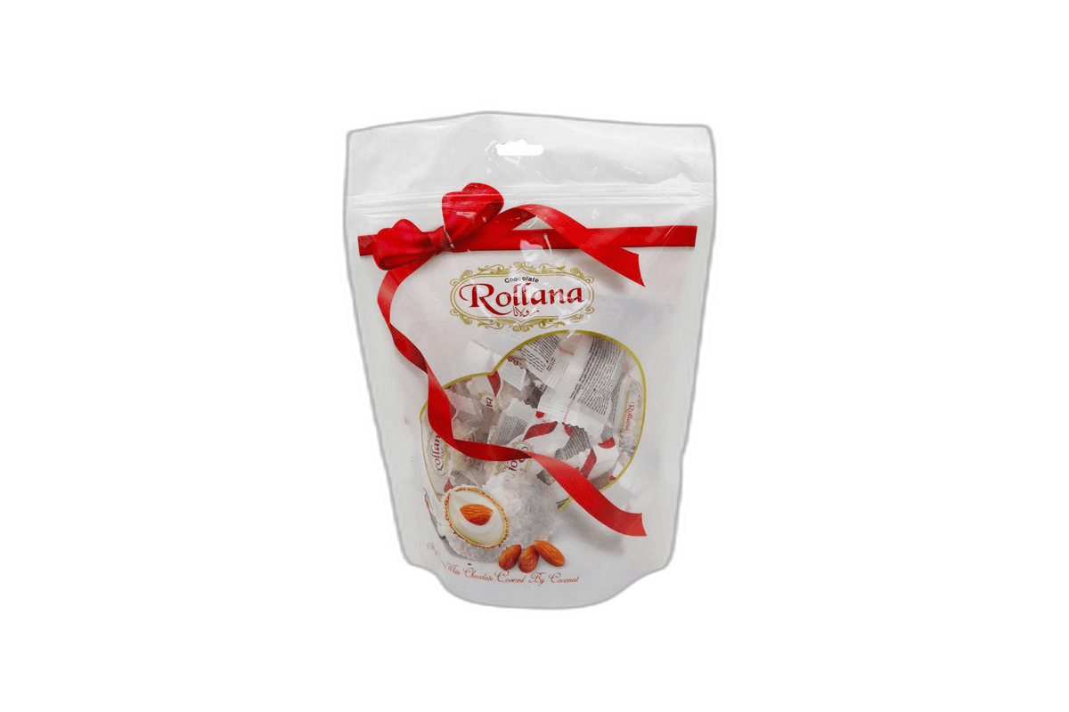 Rollana Wafers Balls Almnd White Chocolate Pouch 240 g