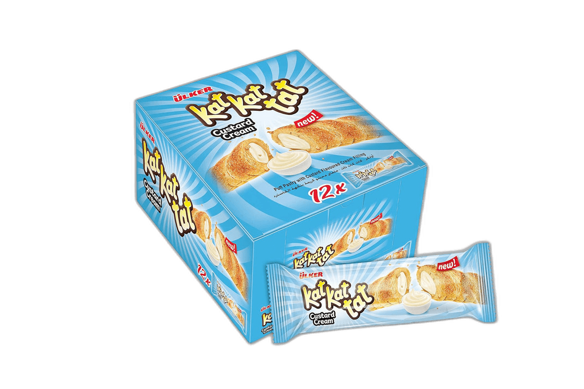 Ulker Kat Tat Puff Pastry Custard 24 g