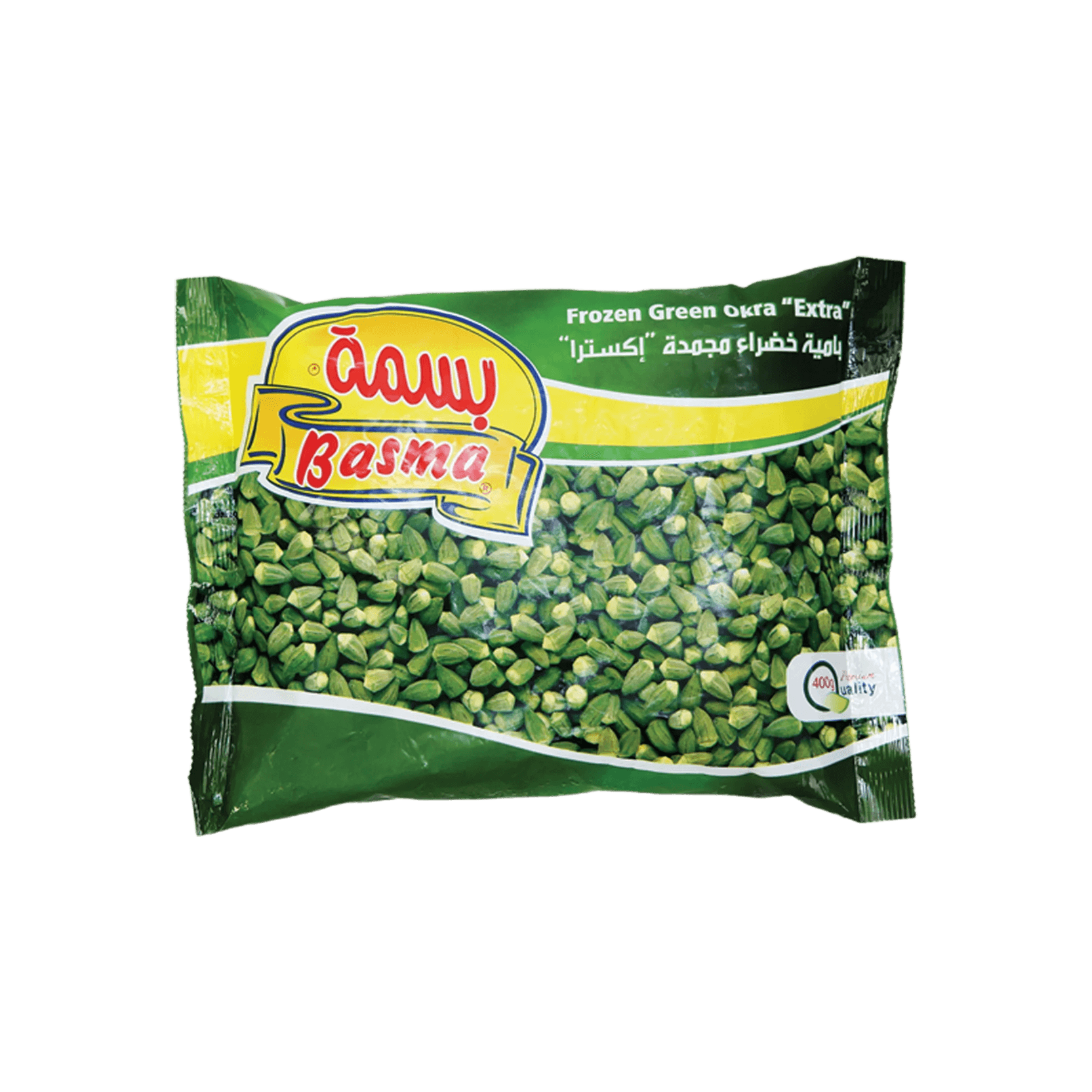 Basma Frozen Green Okra No 1 400 g
