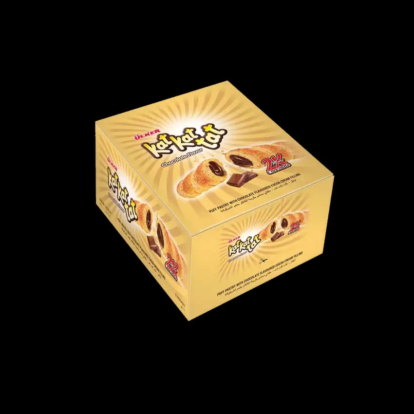 Ulker Kat Tat P/Pastry Chocolate 12 x, 24g