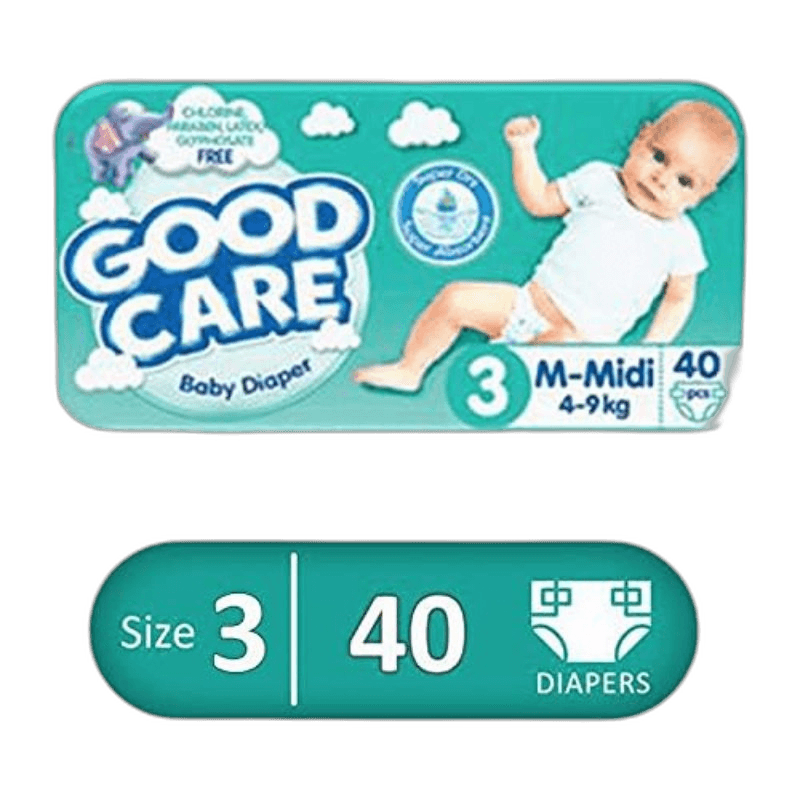 Goodcare Baby Diaper Medium 4-9 kg 40s