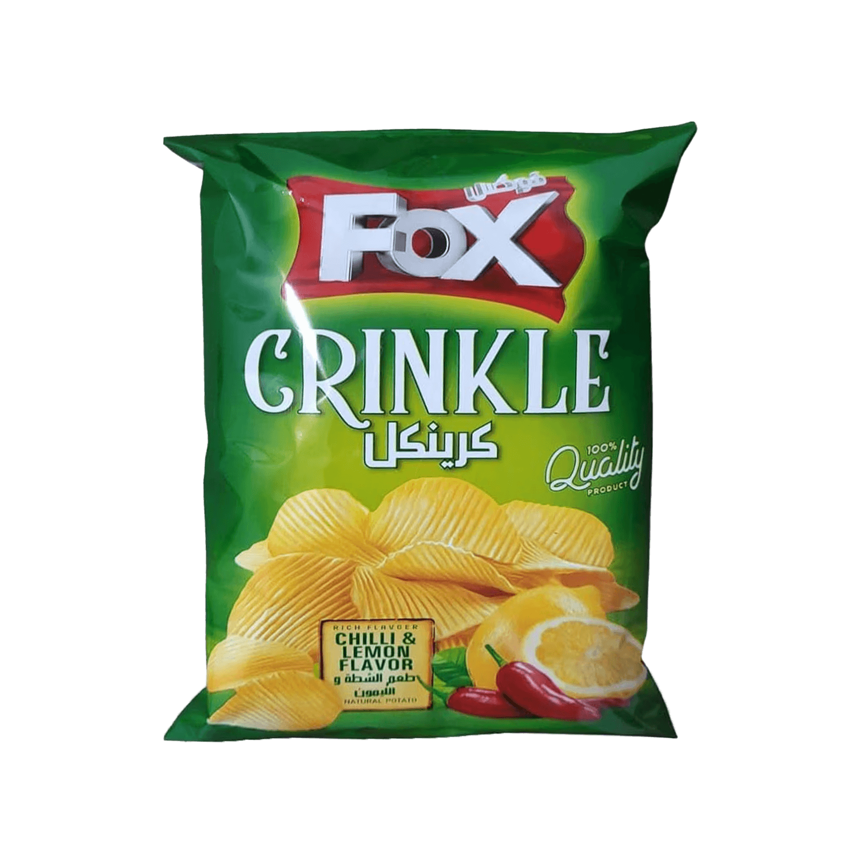 Fox Chips Chilli & Lemon 100 g