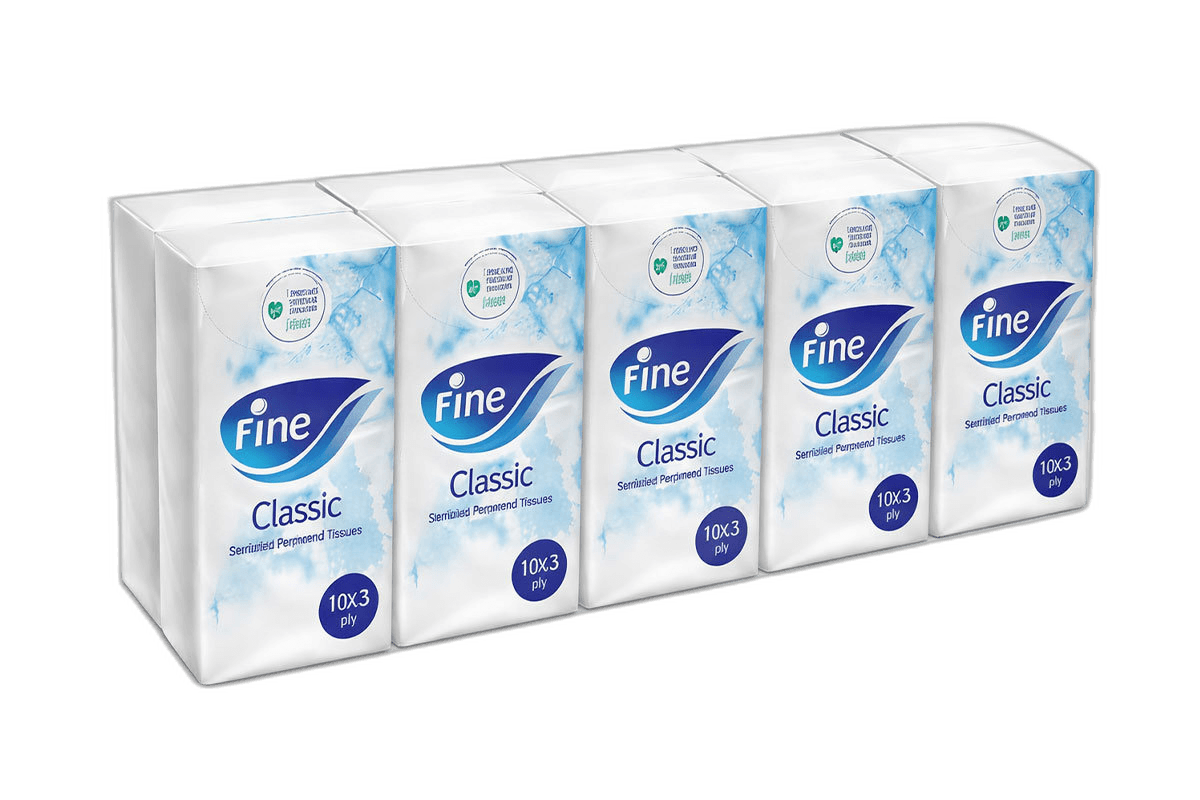 Fine Four Season Pocket Tissue 3ply 10s