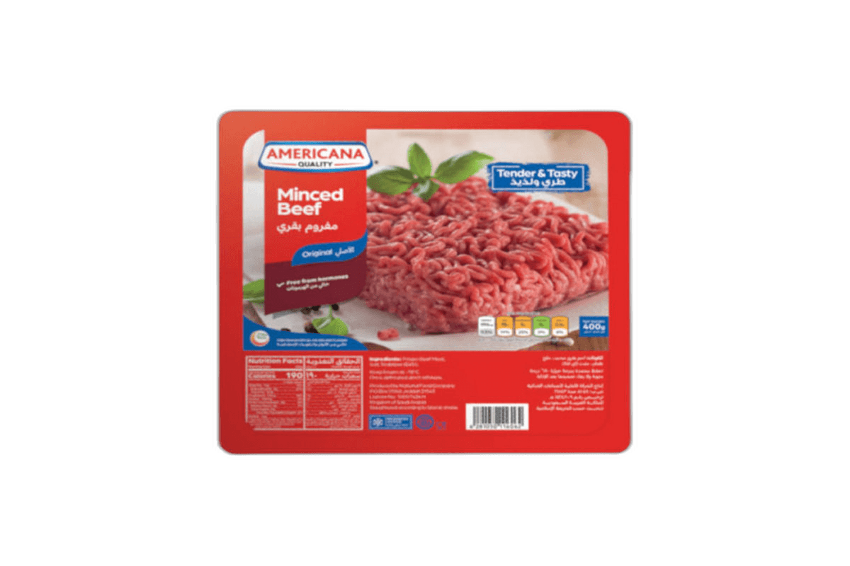 Americana Square Minced Beef 400 g