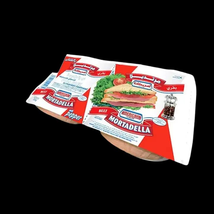 Americana Beef Pepper Slice Mortadella, 250g