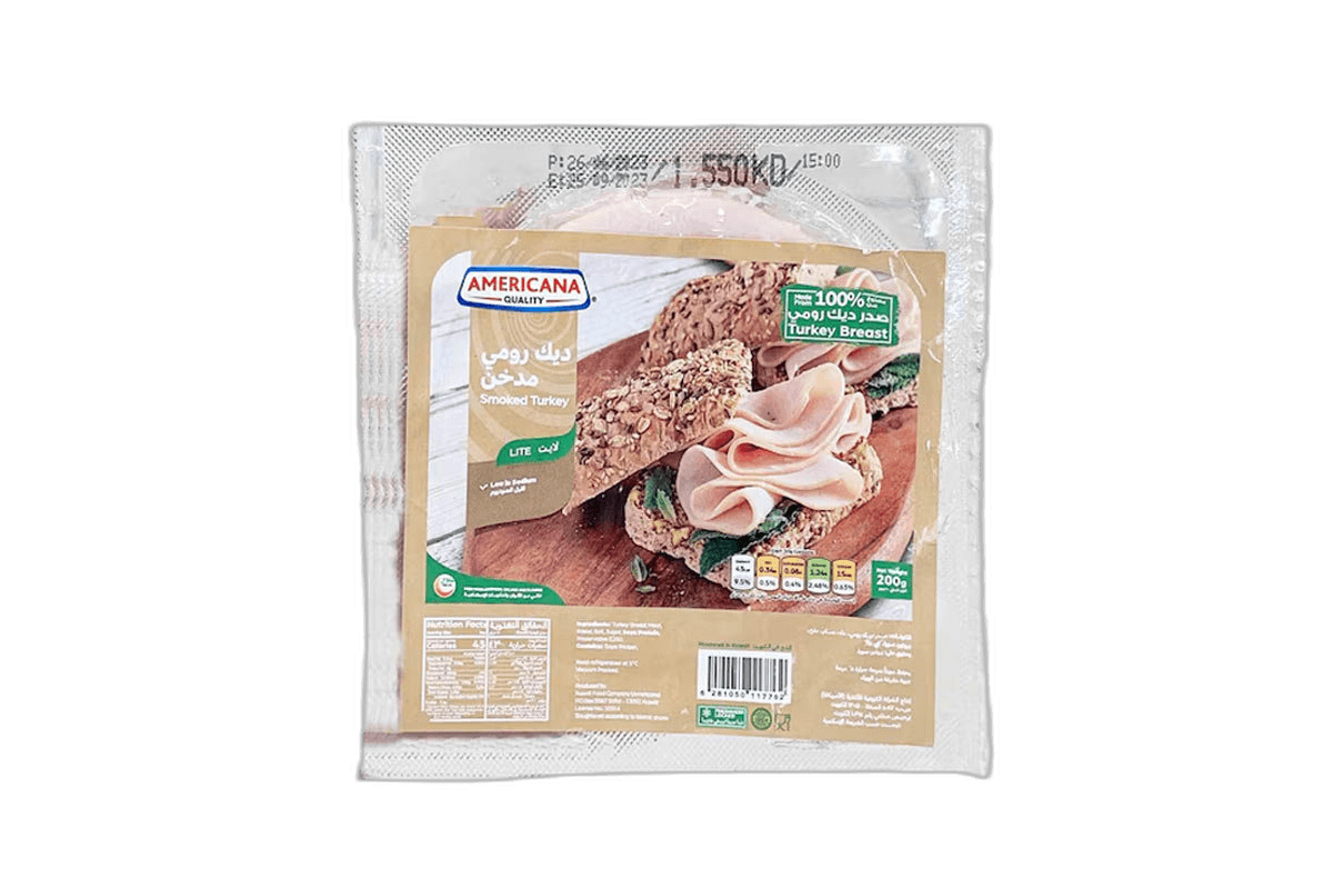 Americana Turkey Smoked Slices 200 g